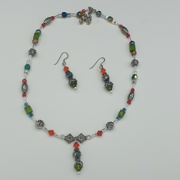 Vintage Jewelry - Vintage necklace and earrings